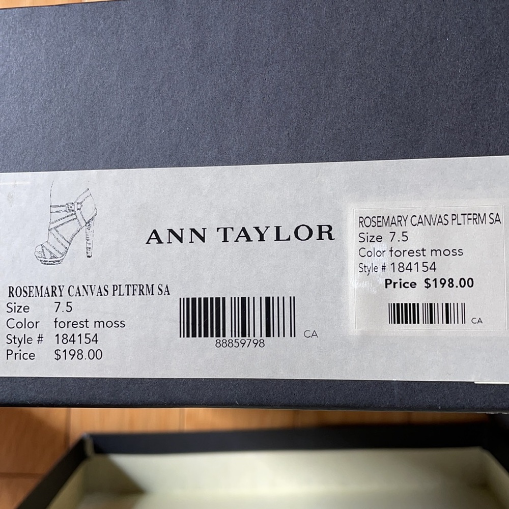 Canvas Platform Shoes View 4
